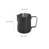 Pull Flower Cup Stainless Steel Art Froth Cup Pointed Mouth