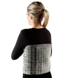 DOMO DO639K Heat Belt / Heating Belt - 3 Positions - Teddy Grey