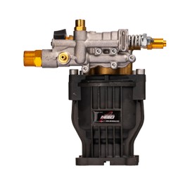 189943GS OEM Technologies Horizontal Axial Cam Replacement Pressure Washer Pump Kit, 2.5 GPM @ 3400 Max PSI with 3/4" Shafts, Includes Siphon Tube and Hardware