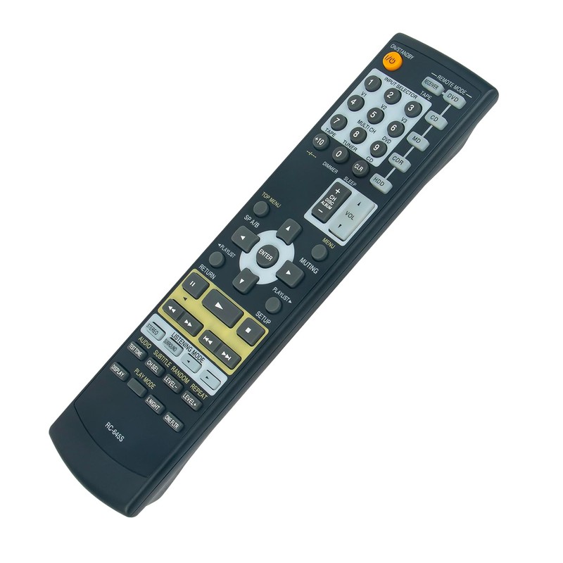 AULCMEET RC-645S Replacement Remote Control Compatible with Onkyo Stereo AV