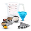 Cucharas medidoras y tazas medidoras, juego de 13 tazas medidoras