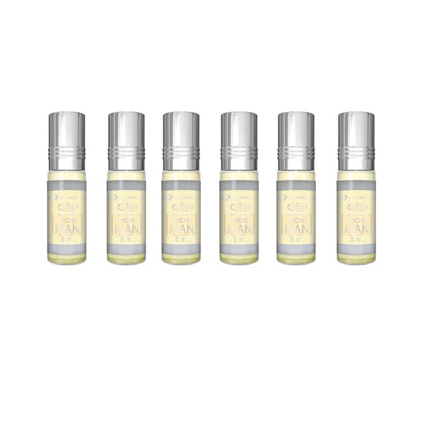Secret Man - 6ml (.2oz) Roll-on Perfume Oil by Al-Rehab (Crown Perfumes) (Box of 6)