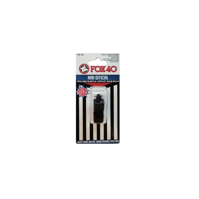 Fox 40 Mini Silbato Oficial (Negro)