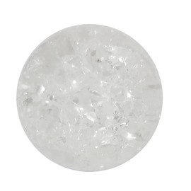 Purpledip Resin Crystal Ball For Indoor Water Fountains, 1.5 Inches (10503A)