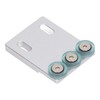 Narrow Plate Auxiliary Wheel Narrow Edge Feeding Wheel Accessory for