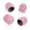 WINKA Valve Stem Caps 4 Pack Handmade Rhinestone Universal Car