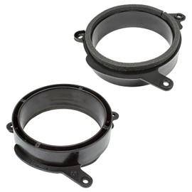 tomzz Audio 2834-005 Speaker Rings Adapter Brackets Compatible with Mercedes E-Class W210 Front Door for 165 mm DIN Speaker
