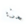 Zetqyn 4 pcs Bottom Case Screws + Screwdriver Replacement for