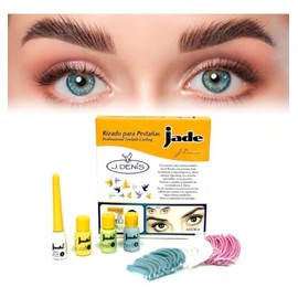 J Deni Kit Completo Incluye 1 Planchado De Ceja mas 1 Rizado De Pestañas Jade By Gaero Shop | Uso Profesional | Incluye Geles, Neutralizantes y Reestructurante | Set Duo Profesional para Laminado y Lifting