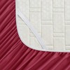Empyrean Rubi Wine Fitted Sheet Extra Deep Pocket, Hotel Luxury