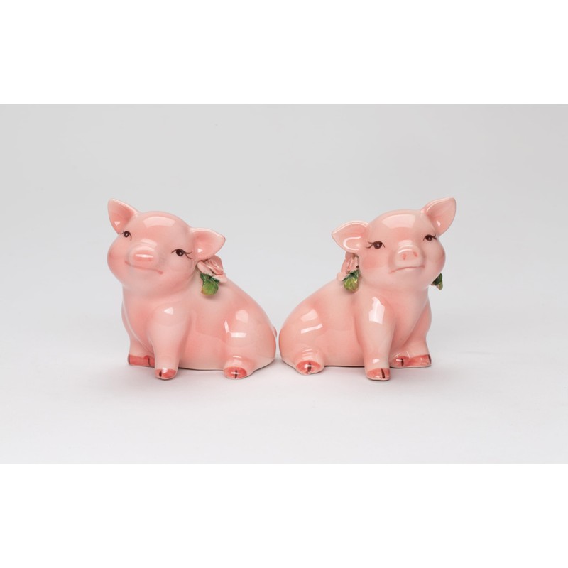 Cosmos Gifts 96242 Piggy Salt and Pepper 2 7/8"H