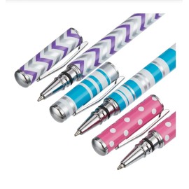 Universal Add Onn 4 Pack 2-in-1 Stylus W/ Ballpoint Pen  Compatible W/ Most Smart Tablets