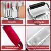 CUESVAP Cheese Grater for Kitchen and Parmesan, 3 in 1