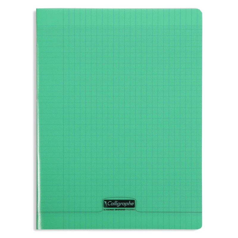 Clairefontaine 8000 Polypropylene Plastic Hardback Notebook 96 Sheets Large Squares