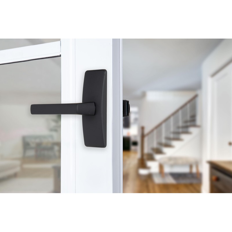 Wright Products Contemporary Lever Latch with No Lock Out Feature,
