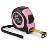WORKPRO 25-FT Tape Measure with Fractions, 3 Brakes Retractable Measuring