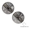 6 Perillas de Control Giratorias de 0.315 In de Aleación