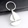 IKAAR Metal Keyring, silver