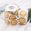Create idea 1500PCS(3 Rolls) Self-Adhesive Kraft Paper Labels 2 Inch