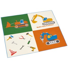 Skater KB4-A Lunch Cloth, Working Car, 16.9 x 16.9 inches (43 x 43 cm), Made in Japan