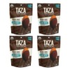 Taza Chocolate Organic Chocolate Covered Almonds, 87% Wicked Dark Chocolate,
