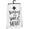 Primitives by Kathy LOL Dish Towel, 28"x 28", Nursing is