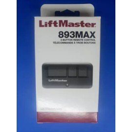 LiftMaster 893MAX 3 Button LiftMaster Visor Remote Control Garage Door Opener