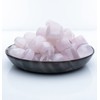 Crocon 1LB Rose Quartz Tumbled Stones and Crystals Bulk Natural