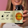 GESUND ESSEN Turmeric Capsules High Dose 180 Capsules, 200 mg