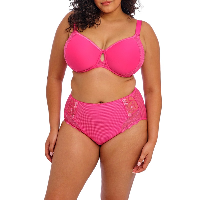 Elomi Women's Charley Underwire Molded Spacer Bra, Pink, 40HH