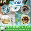 XROM Professional Descaling Kit Compatible With All K-Cup Keurig 2.0