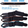 Beister Adjustable Compression Ankle Brace, Elastic Foot Support Wrap, Sprains