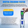 Homcoice pH Chlorine Meter Pool 5-in-1, pH Chlorine ORP H₂
