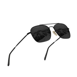 KINGSEVEN Classic Polarized Sunglasses for Women Men Driving Fishing Sun Glasses UV Protection LS18-B2, black