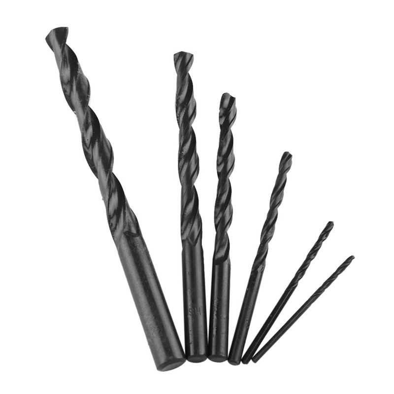 12Pcs Steel Screw Extractors and Drill Bits Guide Set Broken