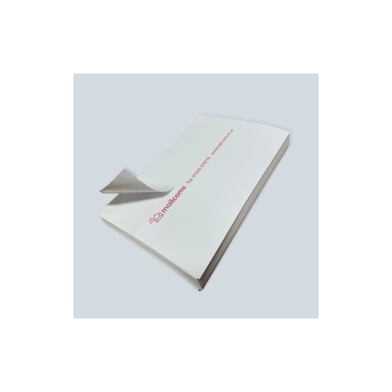 Mailcoms Universal Double Sheet White Labels - Extra Long, 175