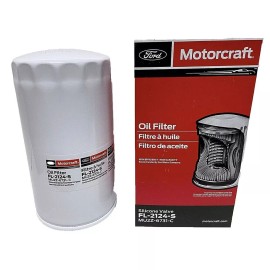 Motorcraft Engine Diesel Oil Filter Set #FL2124S For 2011-2019 Ford Powerstroke 6.7L Engine