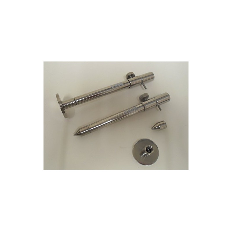 TMC 2 x Interchangeable duel stainless steel banksticks stage stand