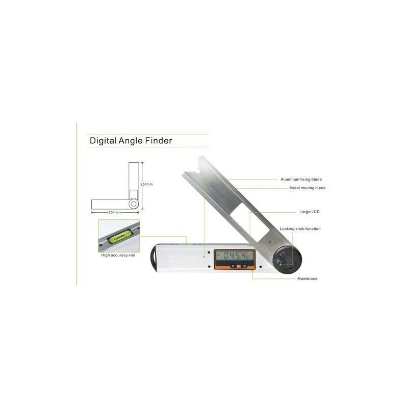 Digital Angle Protractor Finder Gauge & Spirit Level