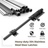 2 Packs 12" Slide Bolt Latches, Heavy-Duty 304 Stainless Steel