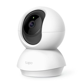 TP-Link Tapo TC70, Cámara Wi-Fi de Seguridad Interior,1080P, Cámara IP Domo 360°, Control Remoto de Aplicaciones, Funciona con Alexa