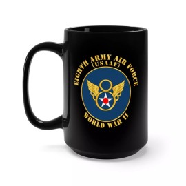 MIP Black Mug 15oz - AAC - 8th Air Force - WWII - USAAF x 300