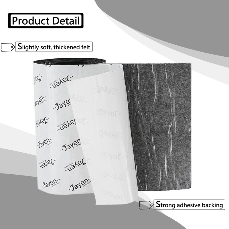 Felt Furniture Pads - 5x40 inch Self Adhesive Felt Pads