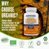 Organic Turmeric Curcumin High Strength and Black Pepper with Ginger