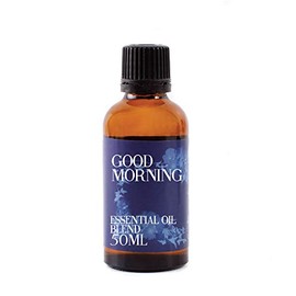 Mystix London | Good Morning Pure & Natural Essential Oil Blend 50ml - for Diffusers, Aromatherapy & Massage Blends | Perfect as a Gift | Vegan, GMO Free