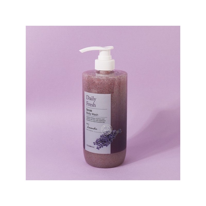 (1+1) Food A Holic Daily Fresh Scrub Body Wash Lavender