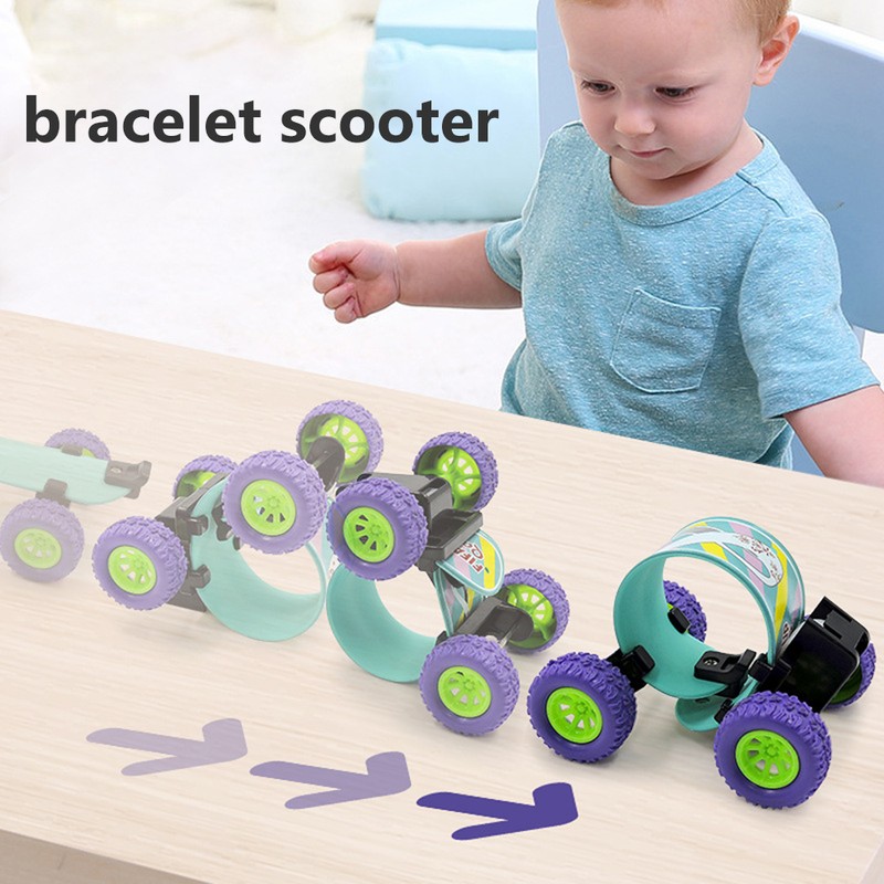 2 in 1 Children s Bracelet Deforming Scooter Mini Finger
