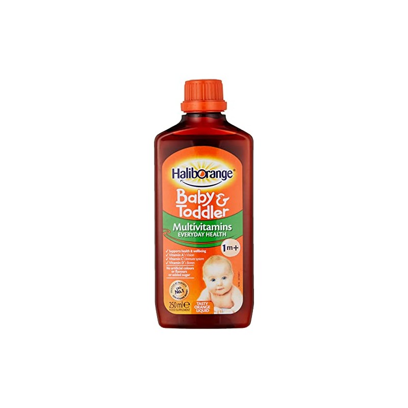 Haliborange Baby and Toddler Multivitamin Liquid, 250ml