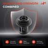 A-Premium 30 PCS Nylon Undercover Nut Car Retainer Fastener Push