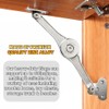 Gopbod Lid Support Hinge 2 Pack Heavy Duty Folding Lid